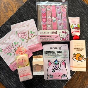 The Crème Shop Bundle K-Beauty Korean Cosmetics Skin Care Makeup Lot Hello Kitty